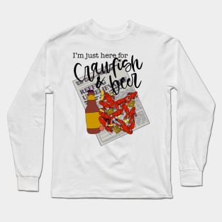 Crawfish & beer Long Sleeve T-Shirt